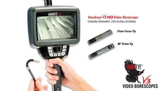 Boroscopio de Video HD Hawkeye® V3